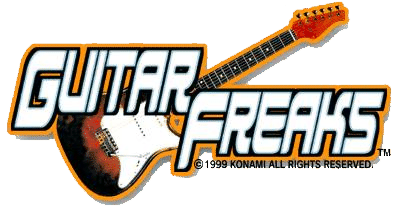 Guitar Freaks logo for Playstation